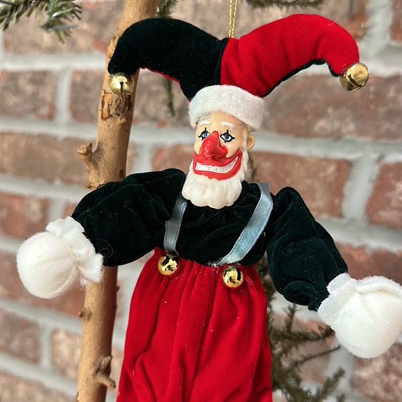 Christmas Jester/Clown Ornament - Picture 2 of 10